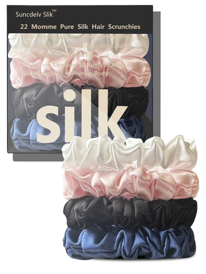 Silk Scrunchies – Gentle Everyday Hold