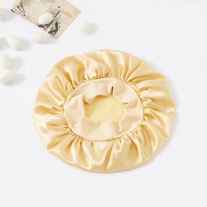 Lightweight mulberry silk bonnet for everyday beauty sleep