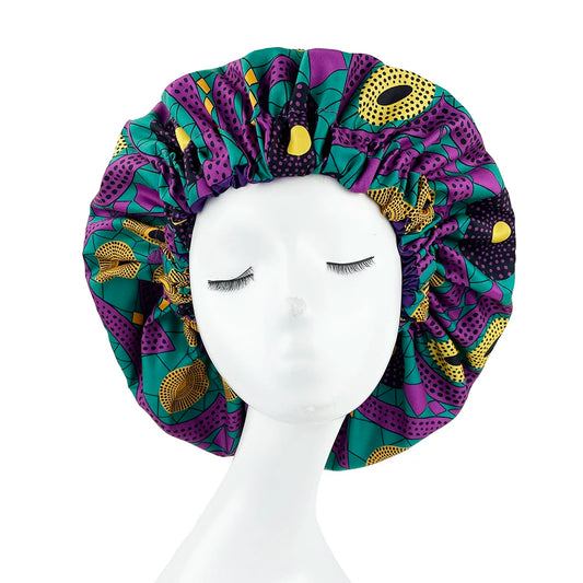 Reversible Satin Bonnet – Extra Care for Fragile Hair