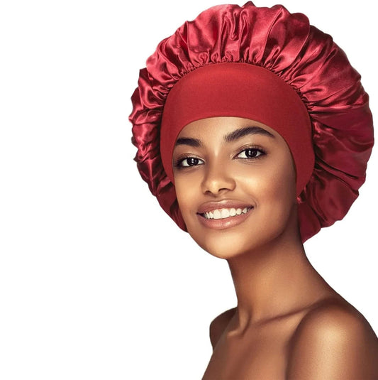 Satin Bonnet – Gentle Fit for Color-Treated Hair
