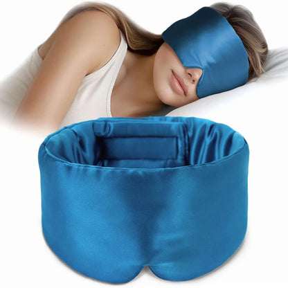 mulberry silk sleep mask adjustable pressureless design,