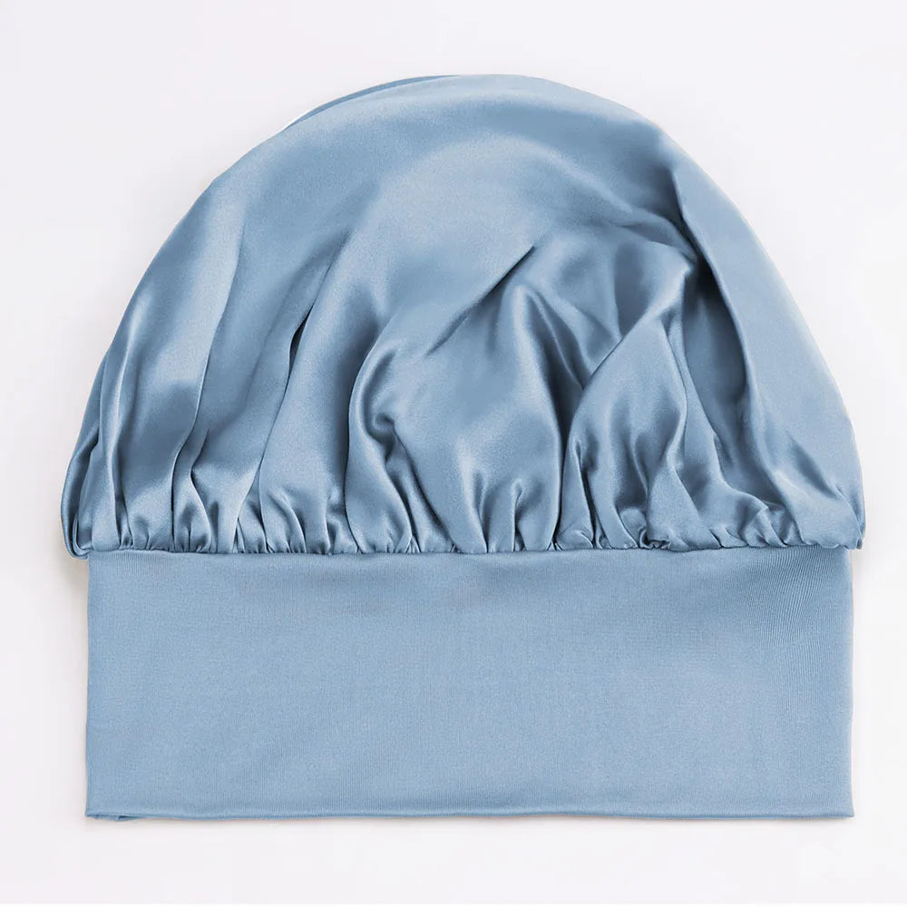 Silkvana 100% Pure Mulberry Silk Bonnet for Curly Hair Care 6