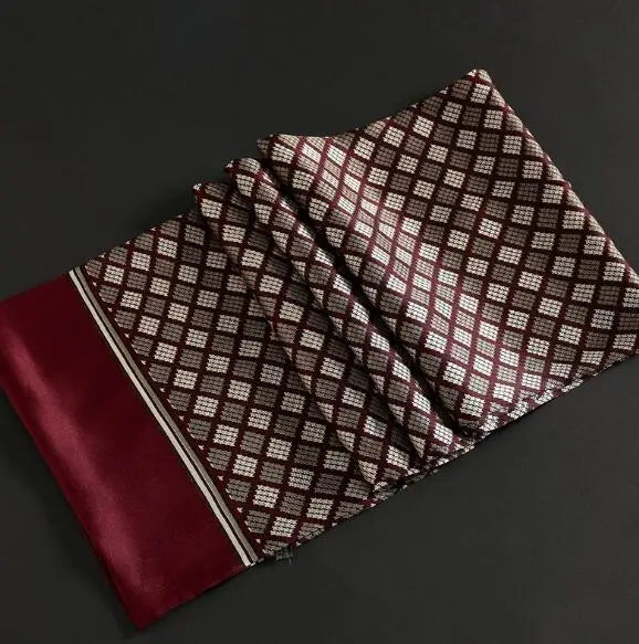 Silkvana 100% Pure Mulberry Silk Cravat For Elegant Men's Attire 12