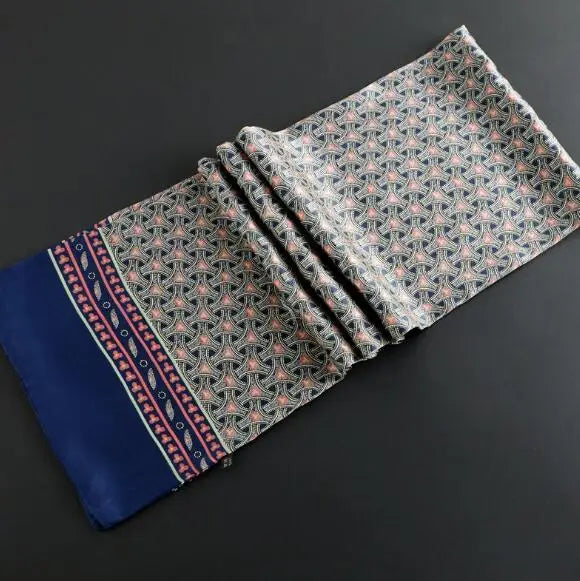 Silkvana 100% Pure Mulberry Silk Cravat For Elegant Men's Attire 21