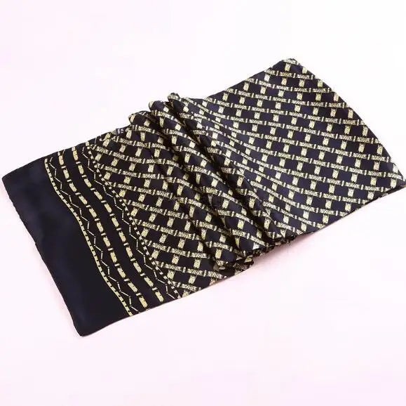 Silkvana 100% Pure Mulberry Silk Cravat For Elegant Men's Attire 26