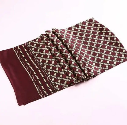 Silkvana 100% Pure Mulberry Silk Cravat For Elegant Men's Attire 6