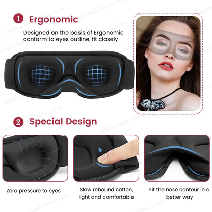 Silkvana 100% Pure Mulberry Silk Eye Mask for Comfortable Light Blockout 2