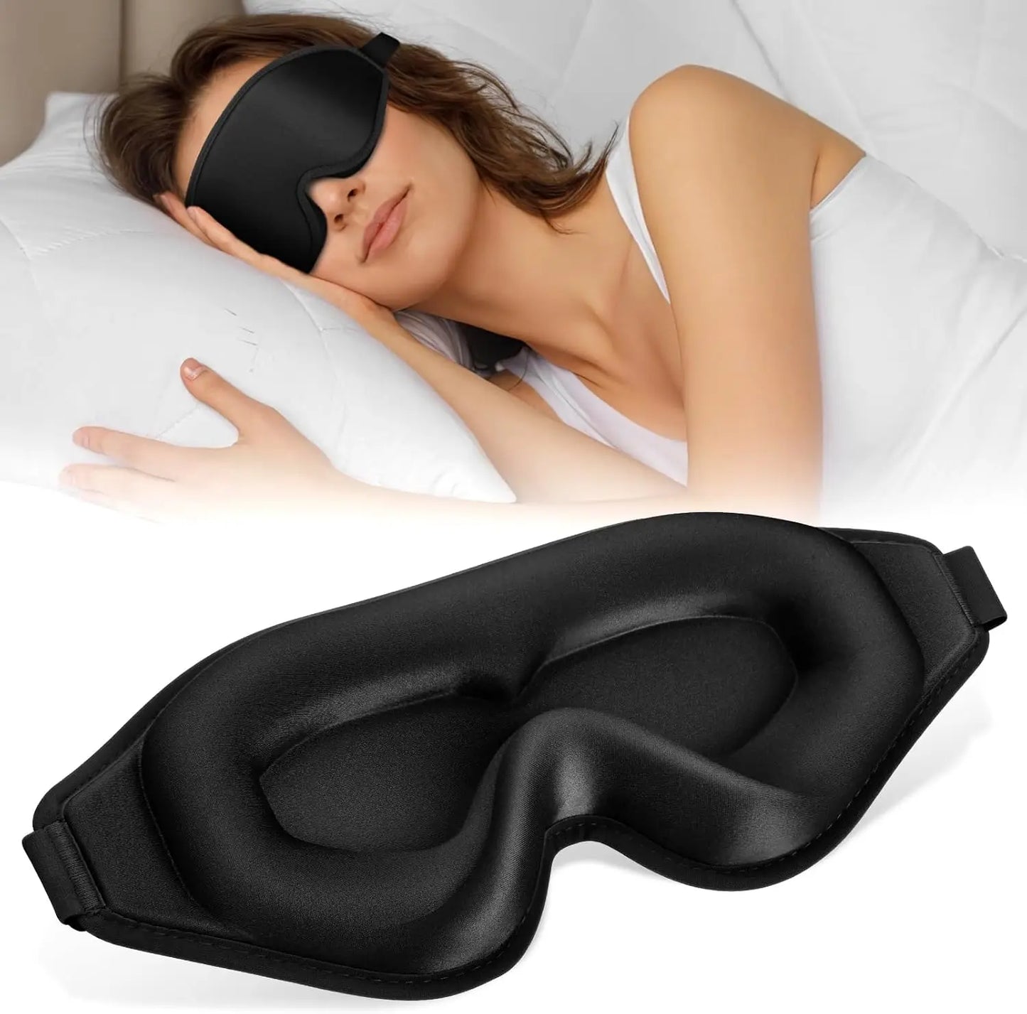 Silkvana 100% Pure Mulberry Silk Eye Mask for Comfortable Sleep 0