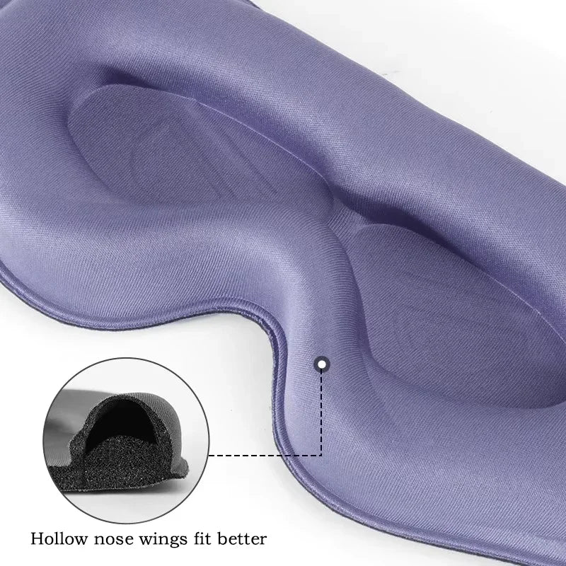 Silkvana 100% Pure Mulberry Silk Eye Mask for Light Blocking Comfort 4
