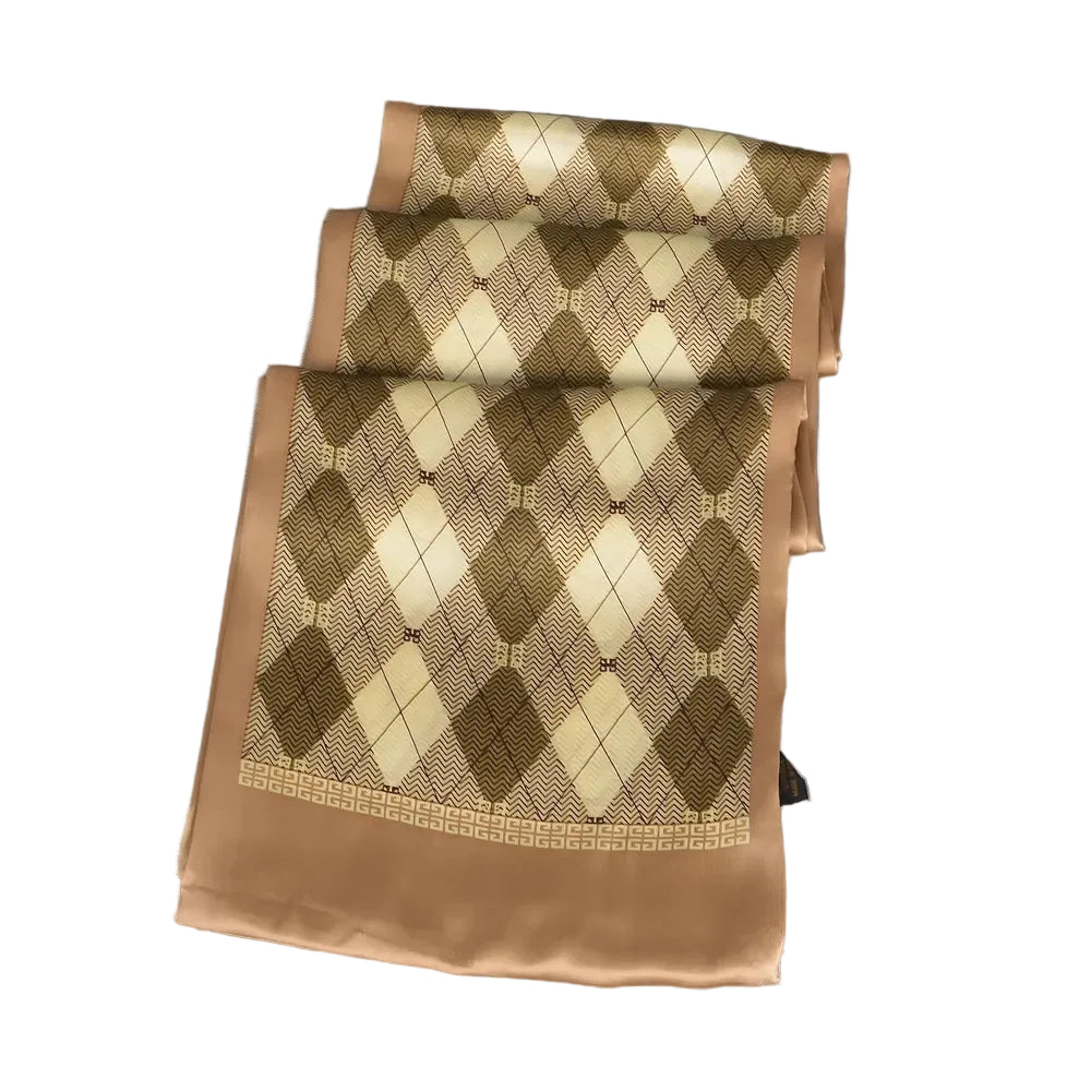 Silkvana 100% Pure Mulberry Silk Men's Scarf for Elegant Winter Style 1