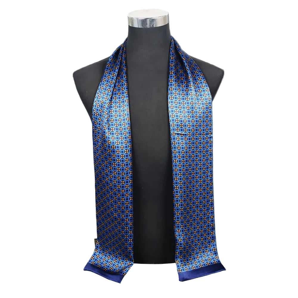 Silkvana 100% Pure Mulberry Silk Men's Scarf for Elegant Winter Style 11