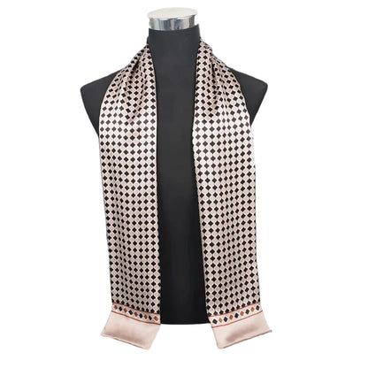 Silkvana 100% Pure Mulberry Silk Men's Scarf for Elegant Winter Style 3
