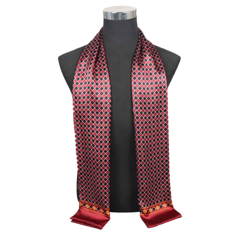 Silkvana 100% Pure Mulberry Silk Men's Scarf for Elegant Winter Style 6
