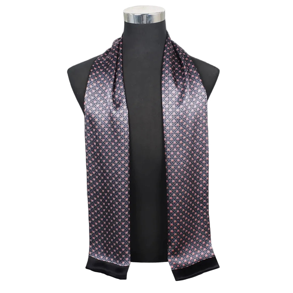 Silkvana 100% Pure Mulberry Silk Men's Scarf for Elegant Winter Style 7