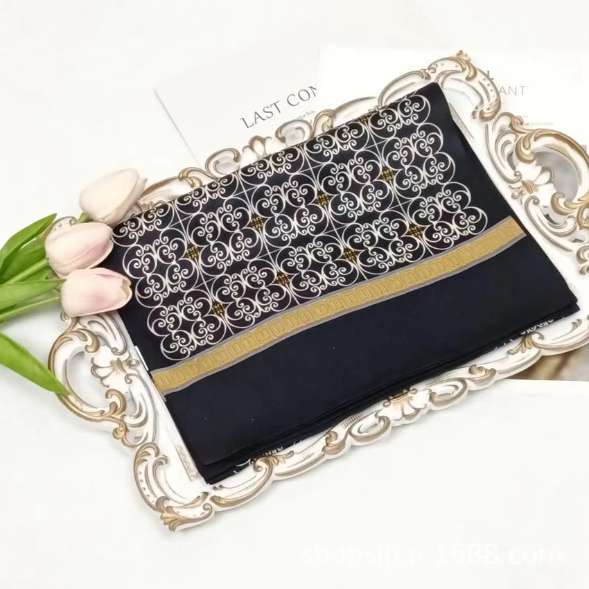 Silkvana 100% Pure Mulberry Silk Men's Scarf for Elegant Winter Style 9