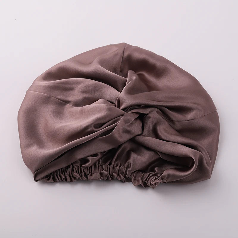 Silkvana 100% Pure Mulberry Silk Night Cap for Hair Care 1