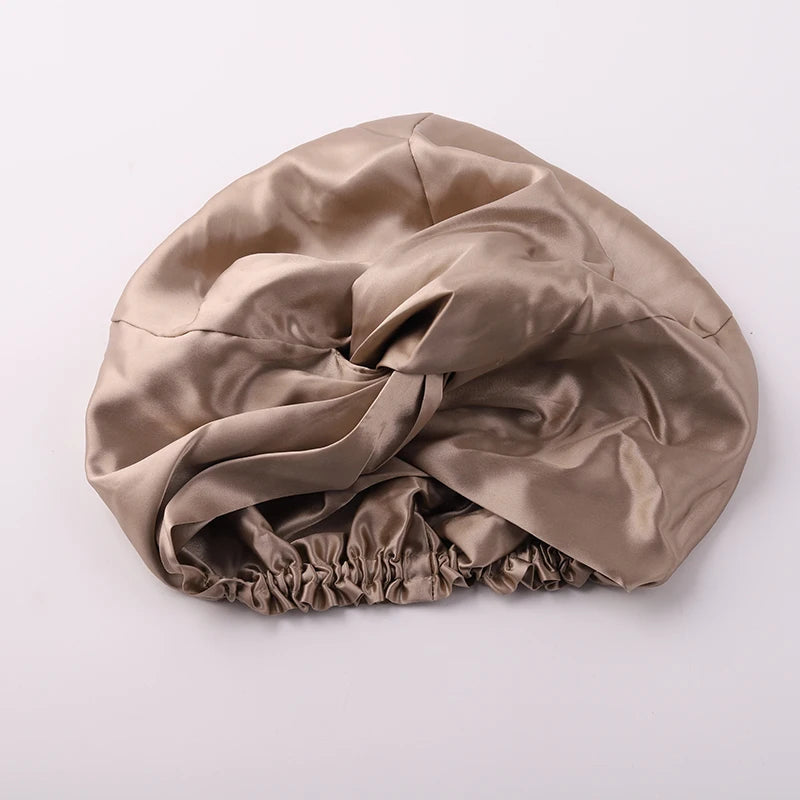 Silkvana 100% Pure Mulberry Silk Night Cap for Hair Care 24