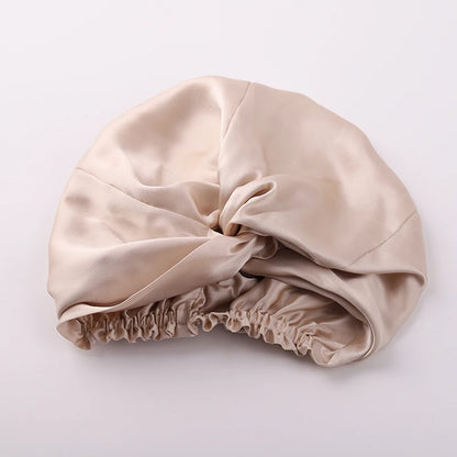 Silkvana 100% Pure Mulberry Silk Night Cap for Hair Care 3