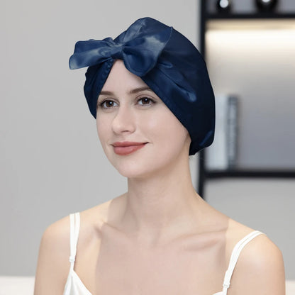 Silkvana 100% Pure Mulberry Silk Night Cap for Hair Care and Protection 10