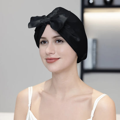 Silkvana 100% Pure Mulberry Silk Night Cap for Hair Care and Protection 11
