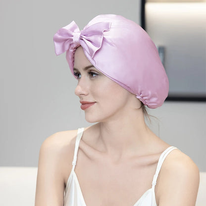 Silkvana 100% Pure Mulberry Silk Night Cap for Hair Care and Protection 6