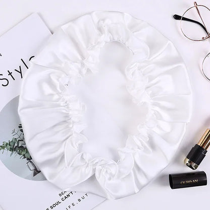 Silkvana 100% Pure Mulberry Silk Night Cap for Hair Care and Protection 6