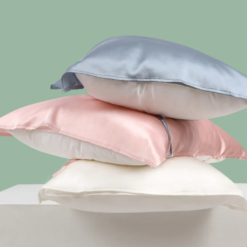 Silkvana 100% Pure Mulberry Silk Pillow Cover For Hair Care And Comfort 0