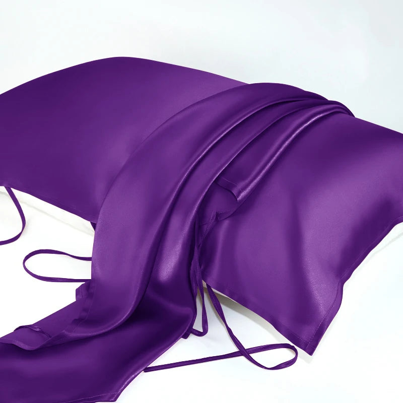 Silkvana 100% Pure Mulberry Silk Pillow Cover For Hair Care And Comfort 9
