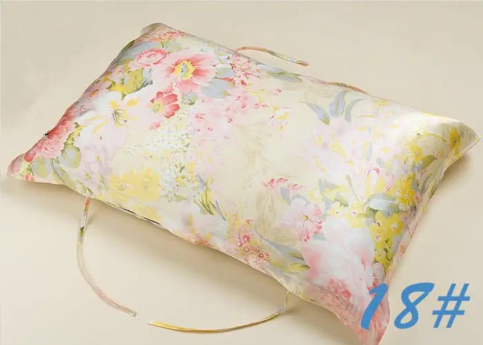 Silkvana 100% Pure Mulberry Silk Pillow Cover for Hair Care 29