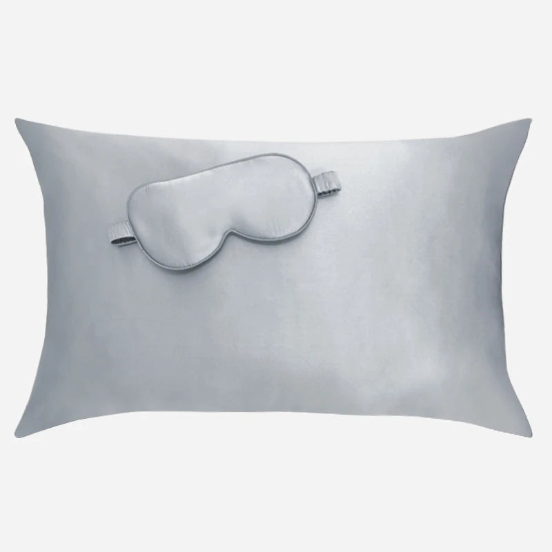 Silkvana 100% Pure Mulberry Silk Pillowcase For Hair And Eye Mask Set 1