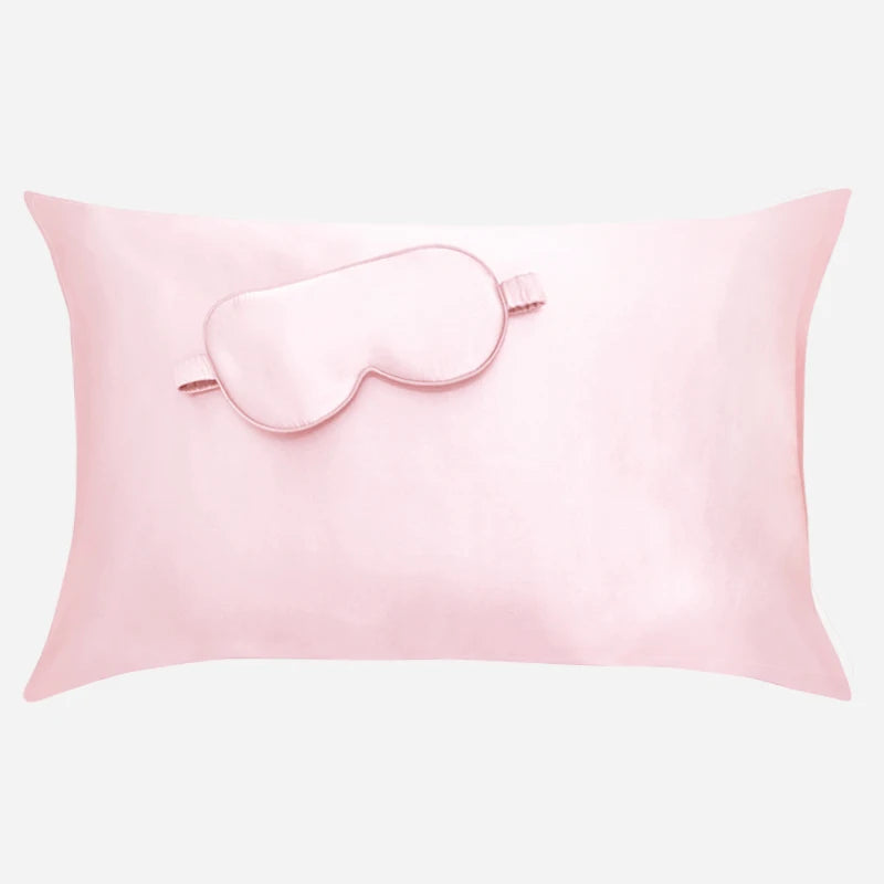 Silkvana 100% Pure Mulberry Silk Pillowcase For Hair And Eye Mask Set 3