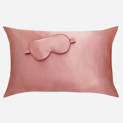 Silkvana 100% Pure Mulberry Silk Pillowcase For Hair And Eye Mask Set 5