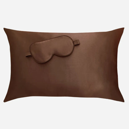 Silkvana 100% Pure Mulberry Silk Pillowcase For Hair And Eye Mask Set 6