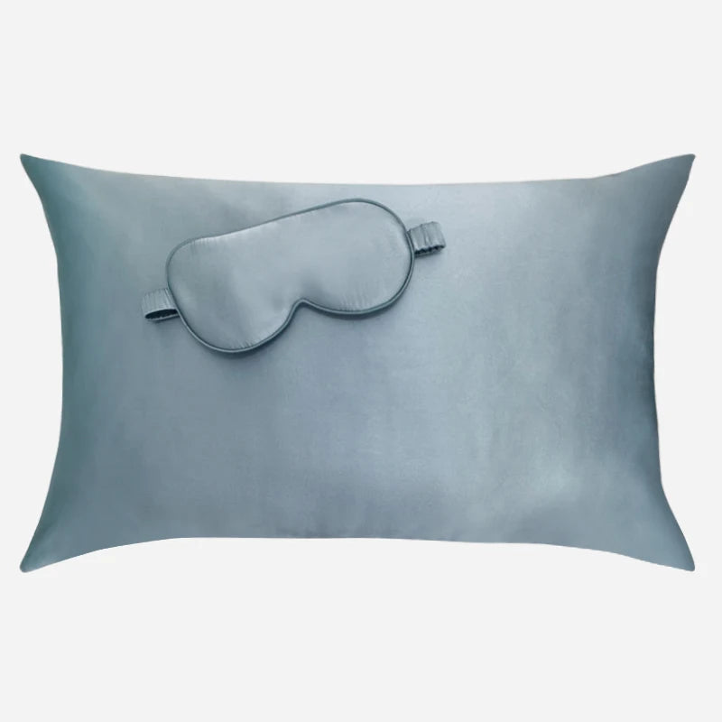 Silkvana 100% Pure Mulberry Silk Pillowcase For Hair And Eye Mask Set 7