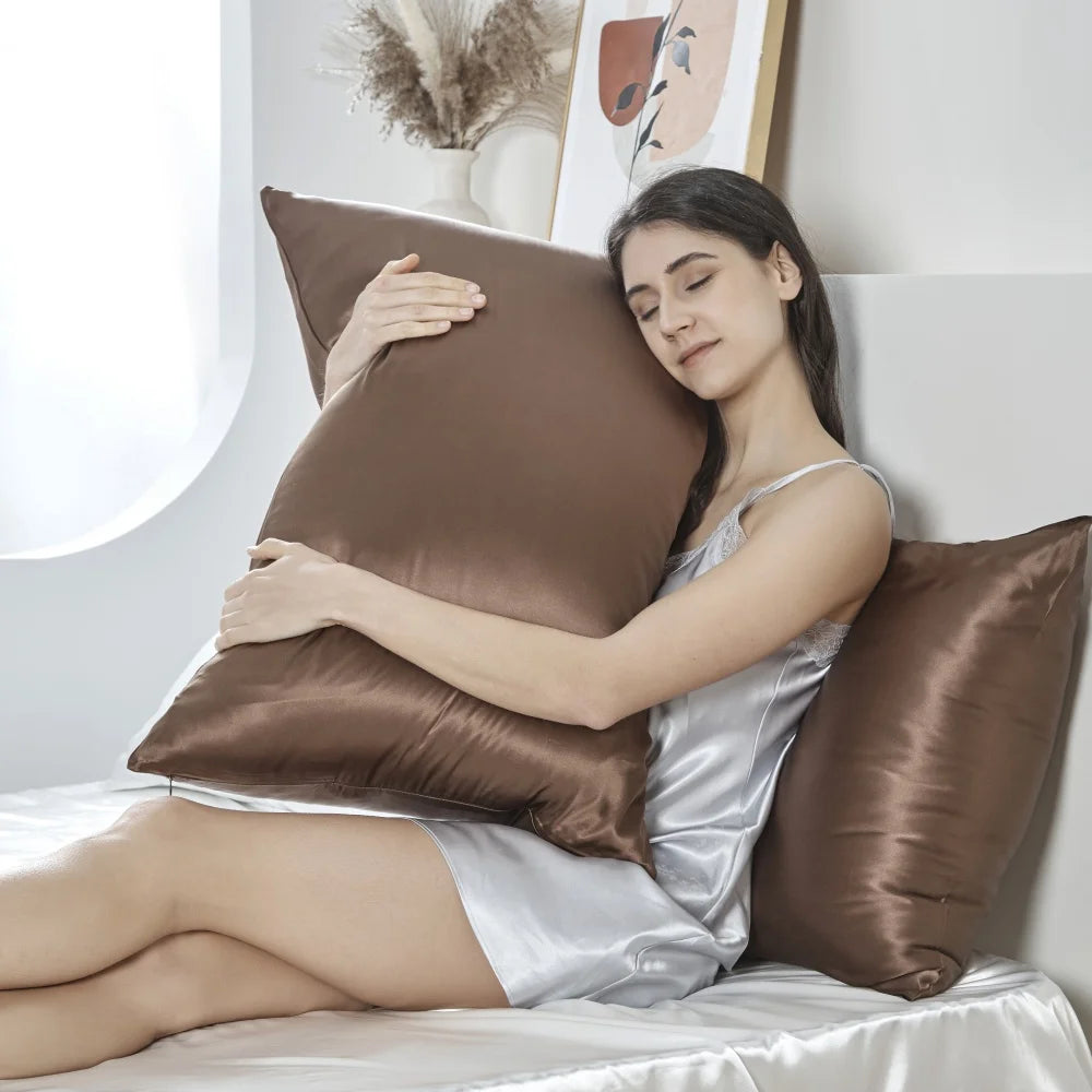 Silkvana 100% Pure Mulberry Silk Pillowcase for Hair Care and Skin 8