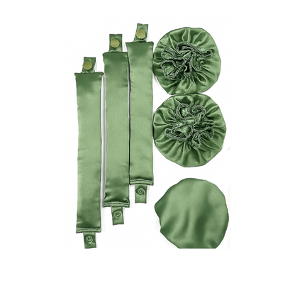 Satin Bun Heatless Curling Bonnet