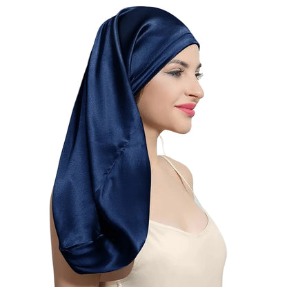 lightweight silk sleeping hair cover overnight wear