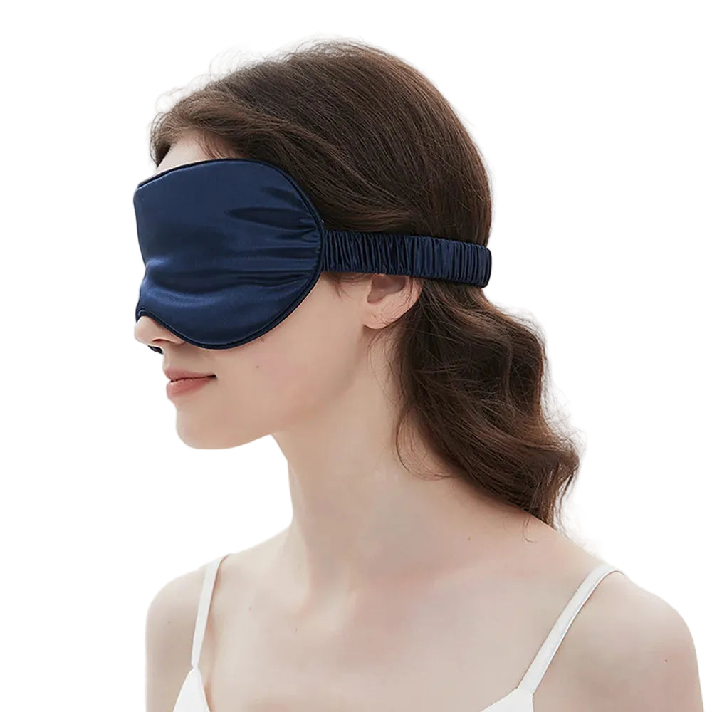 silk sleep mask contoured nose area