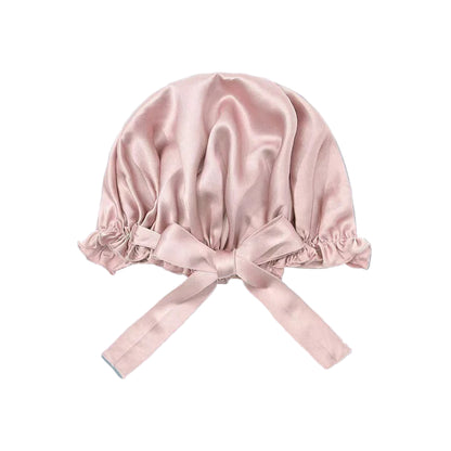 Soft Pink 22 Momme Mulberry Silk Bonnet – Oeko-Tex Certified