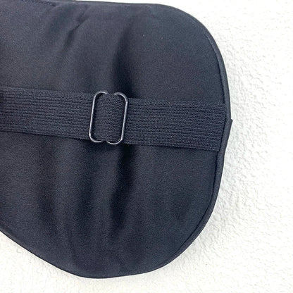 Close-up detail of Silkvana silk sleep mask fabric – smooth mulberry silk weave.